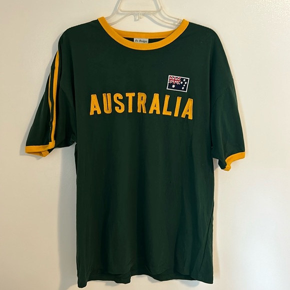 Oz Design Other - Australia Vintage Ozzie Ringer Rugby/ Soccer shirt. Made in Australia. Size XL